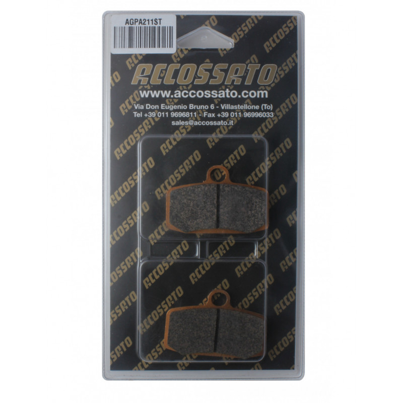 Plaquettes de frein avant Accossato